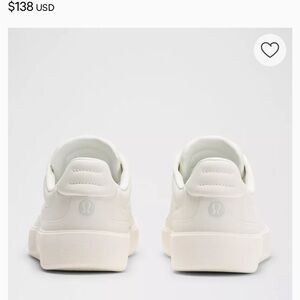 lululemon athletica Men's Cream Off-White Sneakers